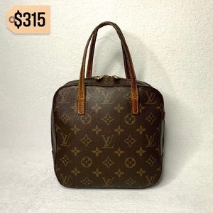 ✨✨✨✨SOLD✨✨✨✨ Louis Vuitton Authentic Monogram Brown Spontini Handbag Purse GUC